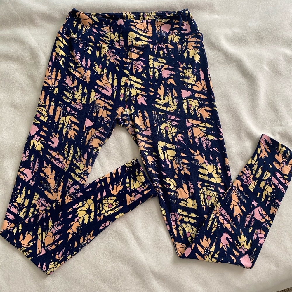 Women’s Lularoe print leggings OS